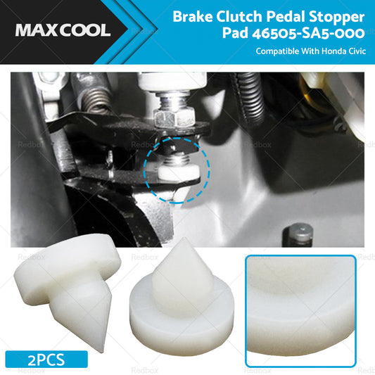 2PCS 46505-SA5-000 Brake Clutch Pedal Stopper Pad Suitable For Honda Civic