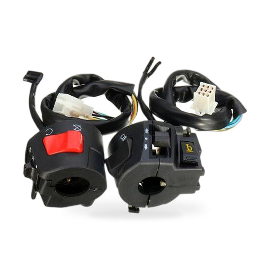 Motorcycle Handlebar Headlight Control Switch Suitable for Universal 7/8