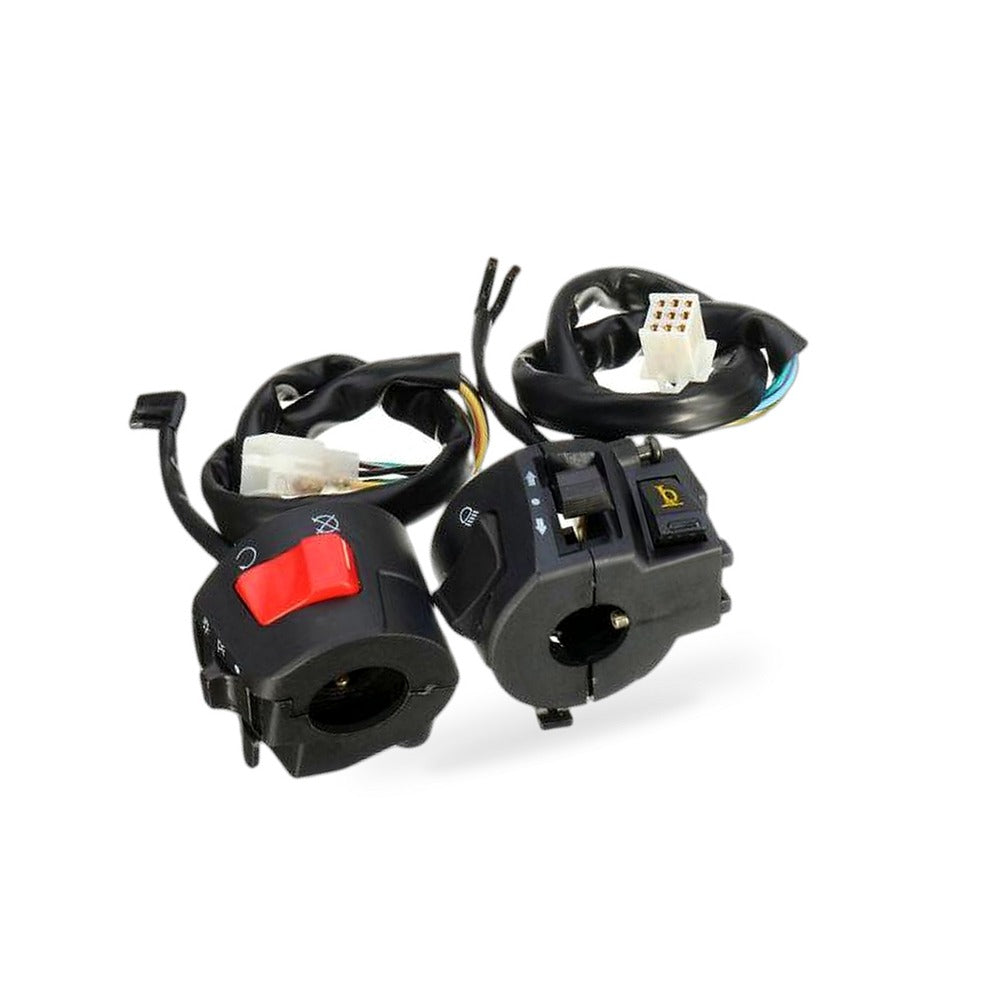 Motorcycle Handlebar Headlight Control Switch Suitable for Universal 7/8