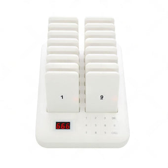 compare product 16-Channel Wireless Restaurant Pager System Suitable For Guest Calling & Queuing ¡§C AU