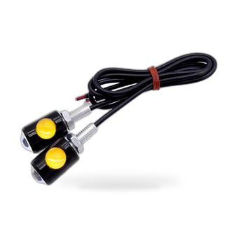 compare product 4x Universal 12V Mini Amber Motorcycle LED Indicator Turn Signal Lights