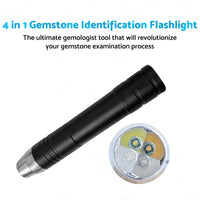 Professional 4-in-1 LED Gemstone Identification Light Suitable For Gemologists