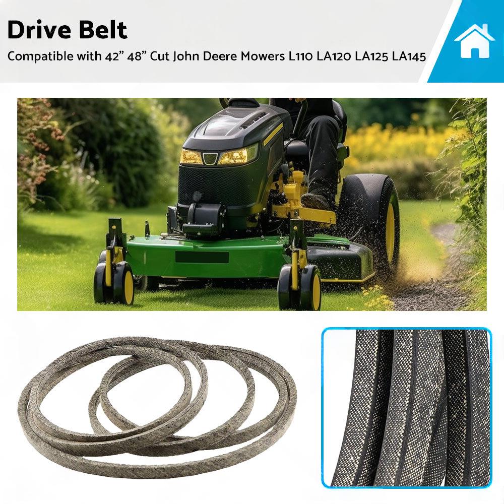 Drive Belt Suitable For 42 inch  48 inch  Cut John Deere Mowers L110 LA120 LA125 LA145
