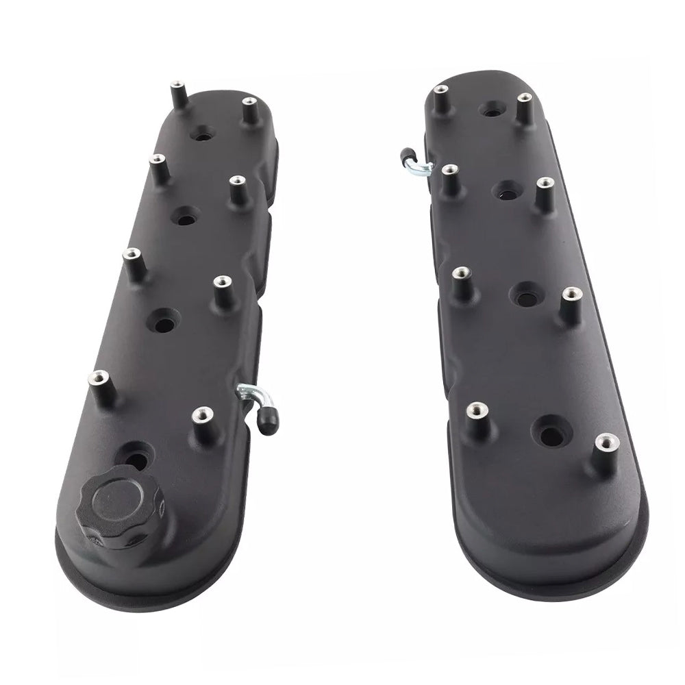 Cast Aluminium Valve Cover with Coil Mounts Suitable for LS LS1 LS2 LS3 LS6 LS7 Engine Valve Cover Black