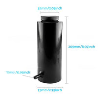 800ml Black Overflow Catch Tank Suitable For Radiator Coolant Expansion ¡§C Header Bottle