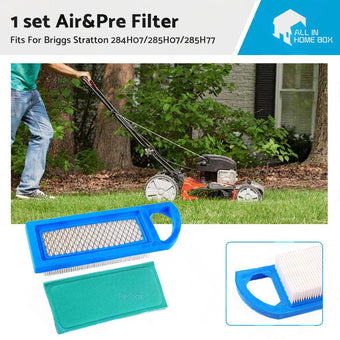compare product Air  and  Pre Filter for 14-19. 5HP Briggs I or C and Intek Motors 698083 697634 697014