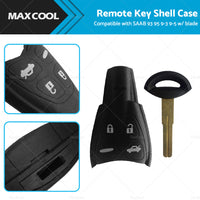 4 Button Remote Key Shell Case Suitable For SAAB 93 95 9-3 9-5 w or  blade