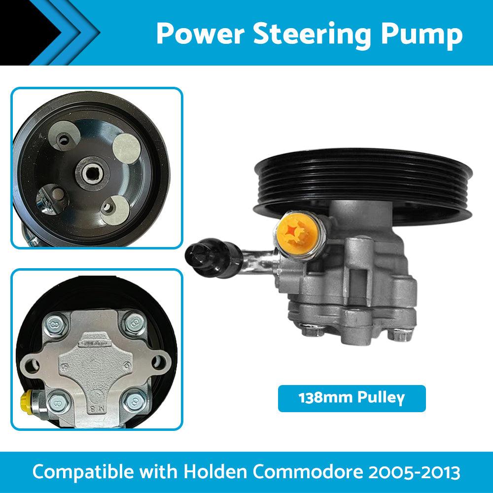 Power Steering Pump  and  Pulley For Holden Commodore 6. 0L V8 VE VZ L98  2005-2013