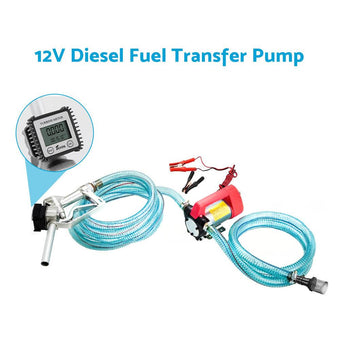 compare product 12V Diesel Transfer Pump Extractor Oil Fuel Electric Bowser Diesel Extractor