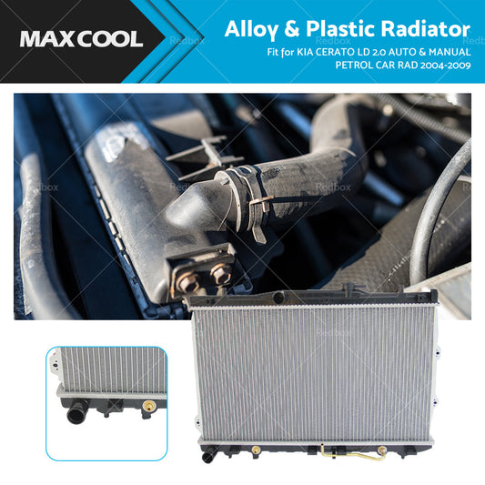 RADIATOR RAD fit KIA CERATO LD 2. 0 4CYL  G4GC 2004-2009 AUTO  and  MANUAL PETROL