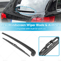 Rear Windscreen Wiper Blade  and  Arm Set Suitable for Audi Q7 4LB 06-15 4L0955425