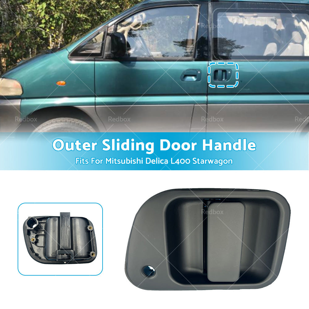 LH Left Rear Sliding Door Handle Fits For Mitsubishi Delica L400 Starwagon