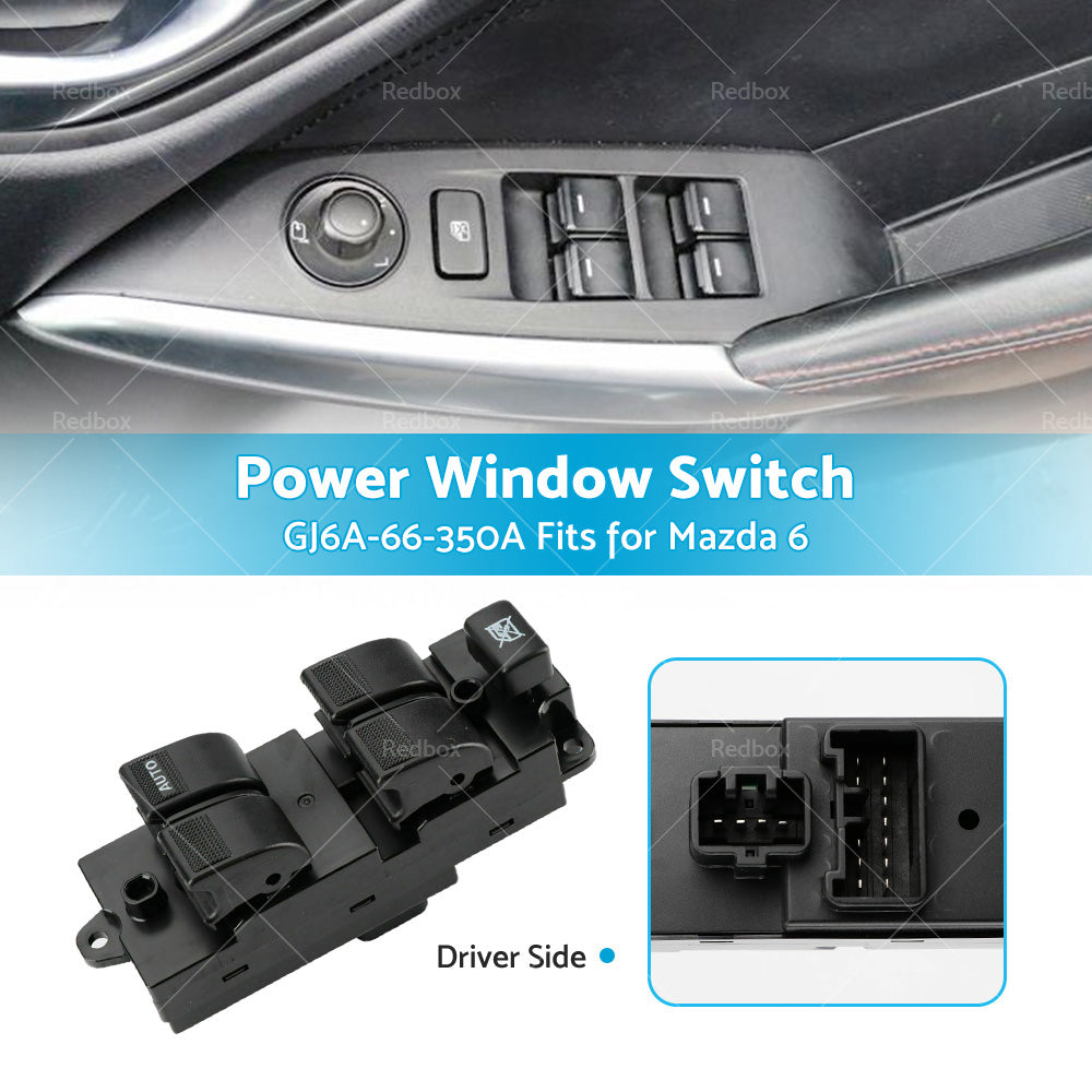 GJ6A-66-350A Power Window Switch Front Right Suitable For Mazda 6 2003-2005