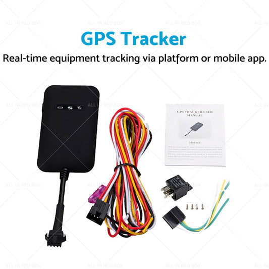 Real-time GPS Tracker 4G Car Vehicle Anti Theft Tracking Device Alarm Tracker