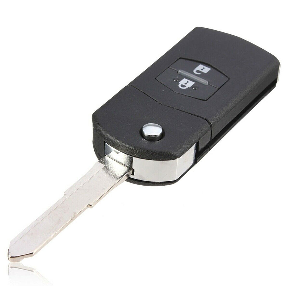 2 Button Remote Flip Key Casr Shell Suit For Mazda 3 5 6 RX7 RX8 BT50 For 1Pc