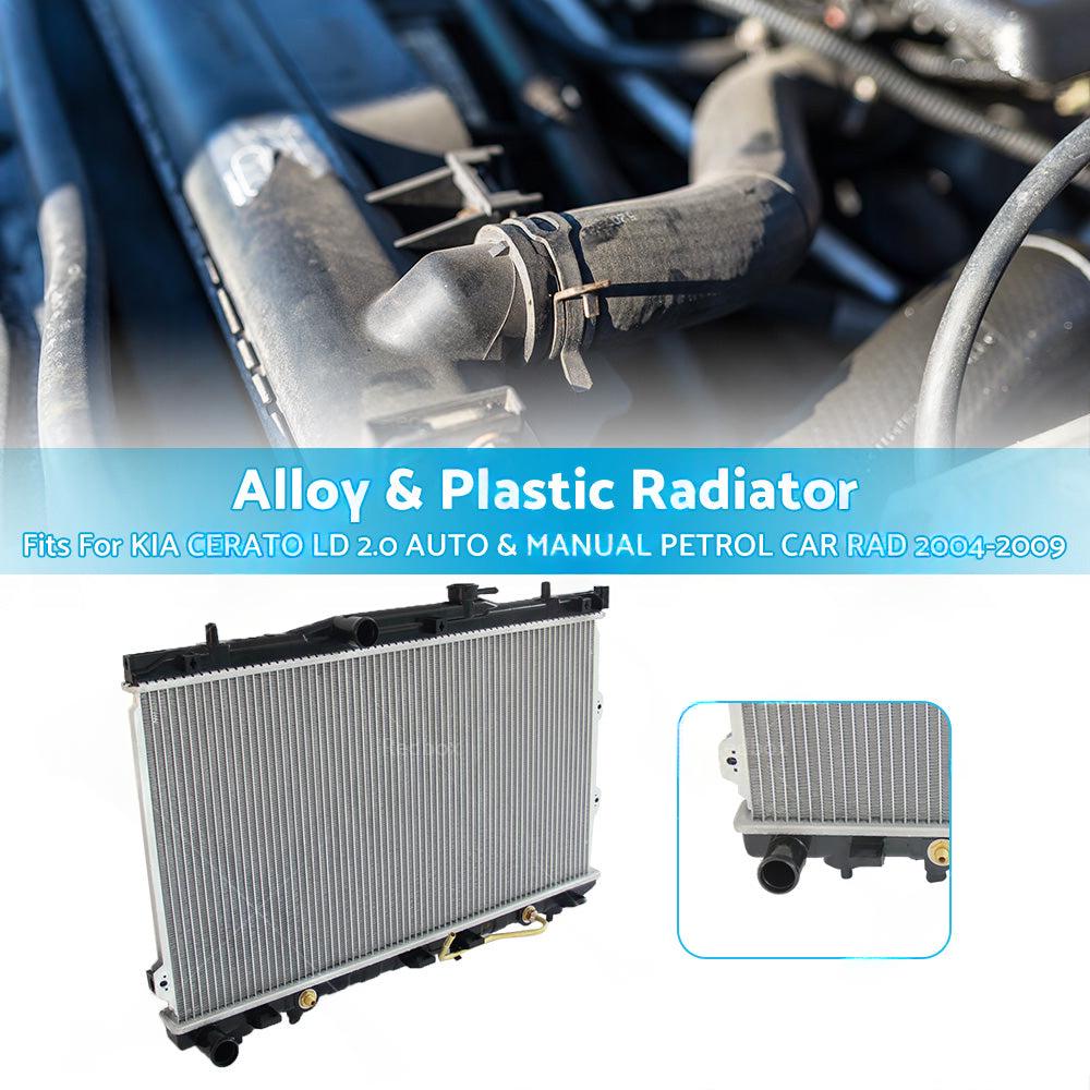 Radiator Suitable For Kia Cerato LD 2.0 4-Cyl G4GC 2004-2009 ¡§C Auto & Manual Petrol