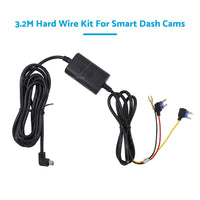 3. 2m Hard Wire Kit w or  Mini USB for Smart Dash Cams Uniden IGO CAM 85R 5V or 3. 0A