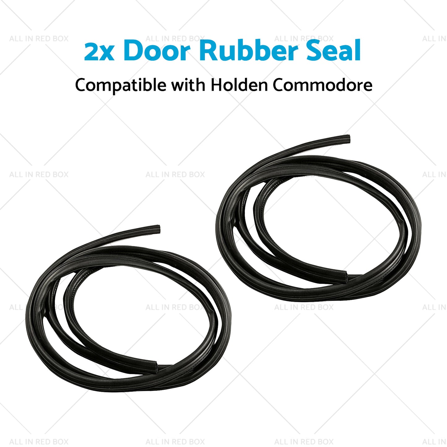 Front or Rear 2x Door Rubber Seal Rubber Suitable for Holden Commodore VN VP VR VS