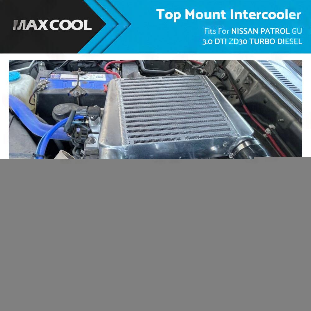 TOP MOUNT INTERCOOLER fit NISSAN PATROL GU 3. 0 DTI ZD30 TURBO DIESEL 1999-2012