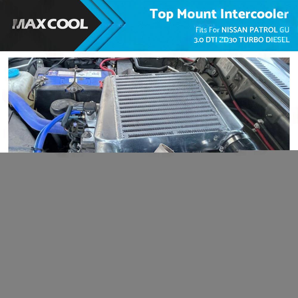 TOP MOUNT INTERCOOLER fit NISSAN PATROL GU 3. 0 DTI ZD30 TURBO DIESEL 1999-2012