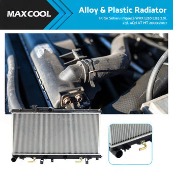 compare product Radiator For Subaru Impreza WRX EJ20 EJ25 2. 0L 2. 5L 4Cyl AT MT 2000-2007