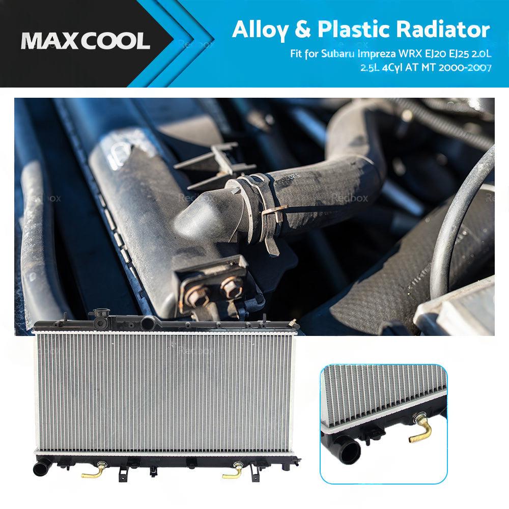 Radiator For Subaru Impreza WRX EJ20 EJ25 2. 0L 2. 5L 4Cyl AT MT 2000-2007