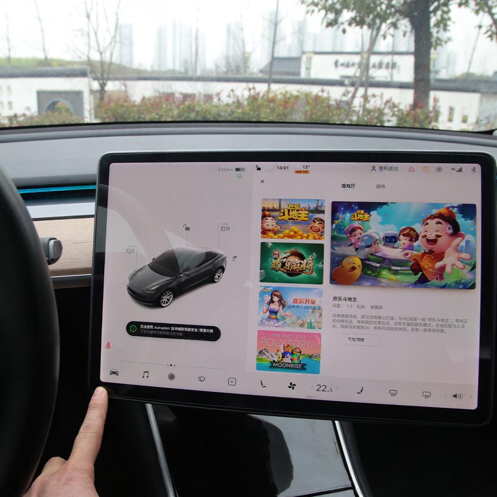 Fit Tesla Model 3 Model Y Screen Rotating Holder Navigation Vehicle Swivel Mount