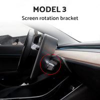 Fit Tesla Model 3 Model Y Screen Rotating Holder Navigation Vehicle Swivel Mount