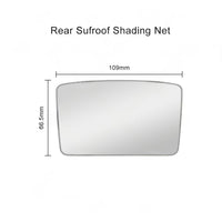 For Tesla Model 3 Glass Roof Sunshade Front Rear Sunroof Window UV Cover 19-2021