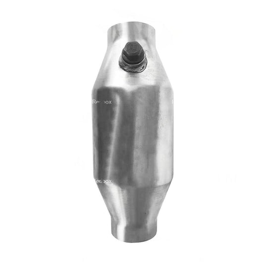 2. 5 Inch 400 Cell High Flow Performance Catalytic Converter - Metal Core 280mm