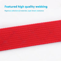 2/4pcs Metal Buckle Cam Tie Down Strap Heavy Lugga Cargo Ratchet Lashing Rope 2M
