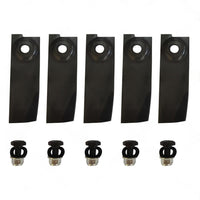 5/10/20x Lawn Mower Blades and Bolts For Honda19  Mowers HRU196 HRU195 HRU194