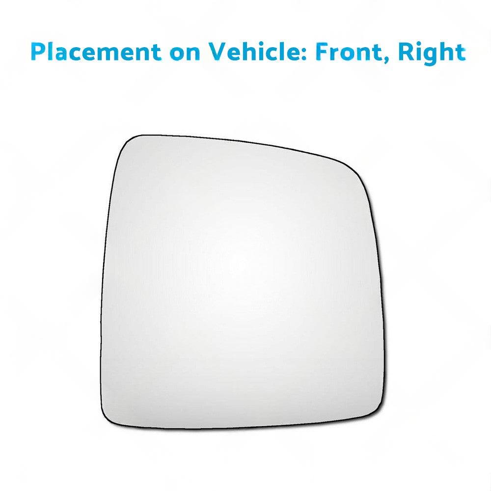 Front Right Driver Side Mirror Glass Suitable For Hyundai iMax/iLoad TQ 2008-Onward
