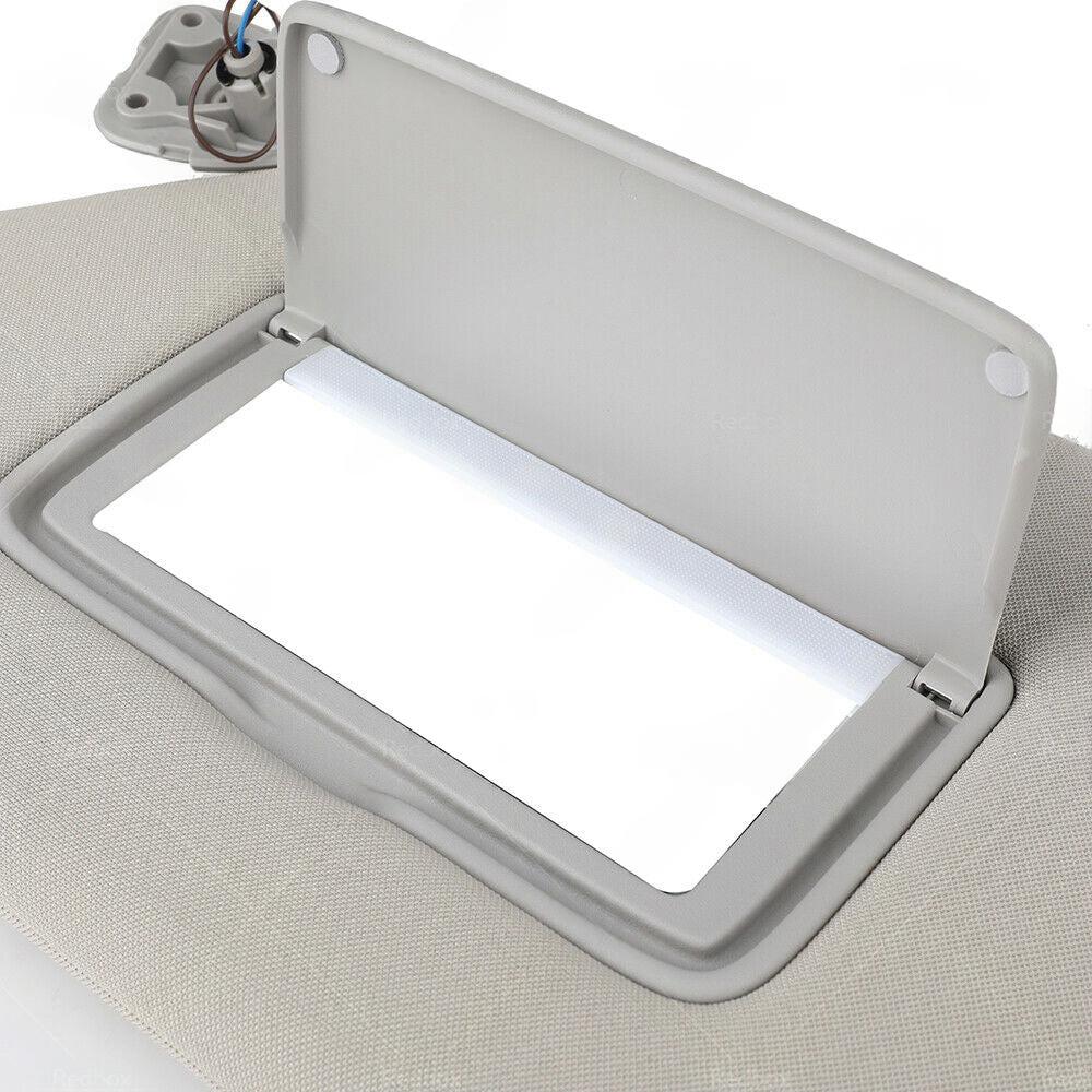 Right & Left Interior Sun Visor Shade Grey Suitable For Nissan Pathfinder R52 2013-2018
