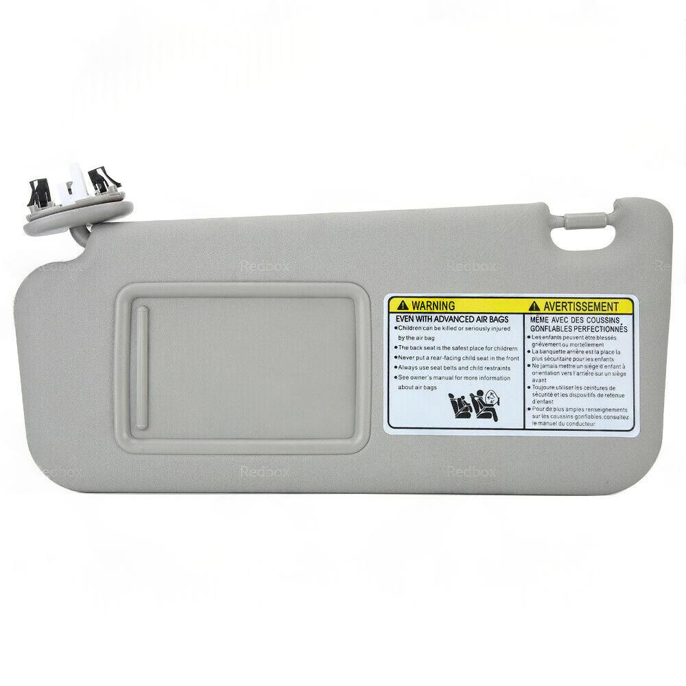 Left Sunshade Visor Suitable for Toyota RAV4 2006-2013 Gray 74320-42501-B2