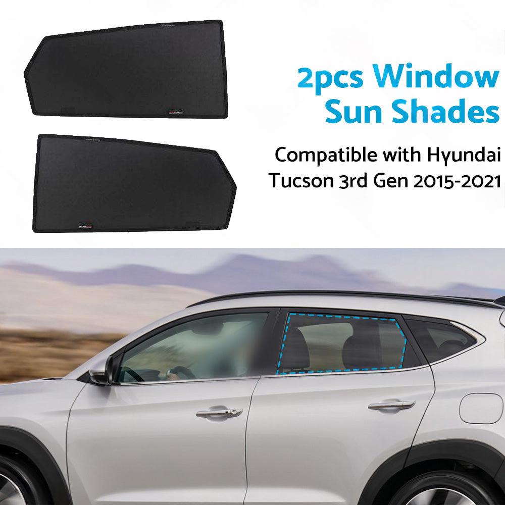 2PCS Rear Car Window Sun Shades Suitable For Hyundai Tucson 3rd Gen 2015-2021