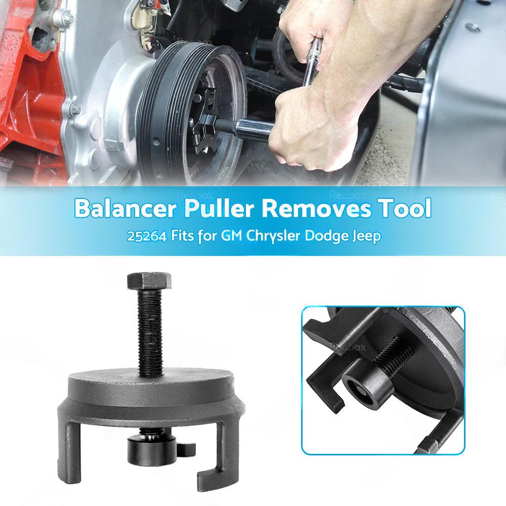 25264 Harmonic Balancer Puller Crank Pulley Puller Quickly Removes Tool For GM