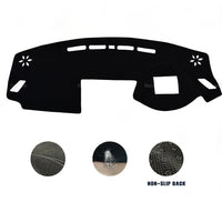 Dash Mat For Mitsubishi Eclipse Cross 2017-New with HUD Dashboard Cover Black
