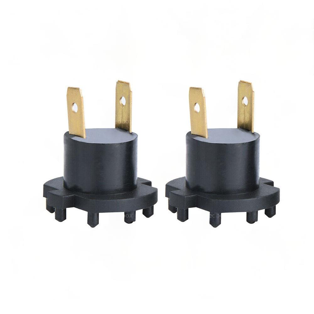 1 Pair Headlight Bulb Socket Adapter Holder Fits For Mazda 2 DE For MAZDA 3 BK