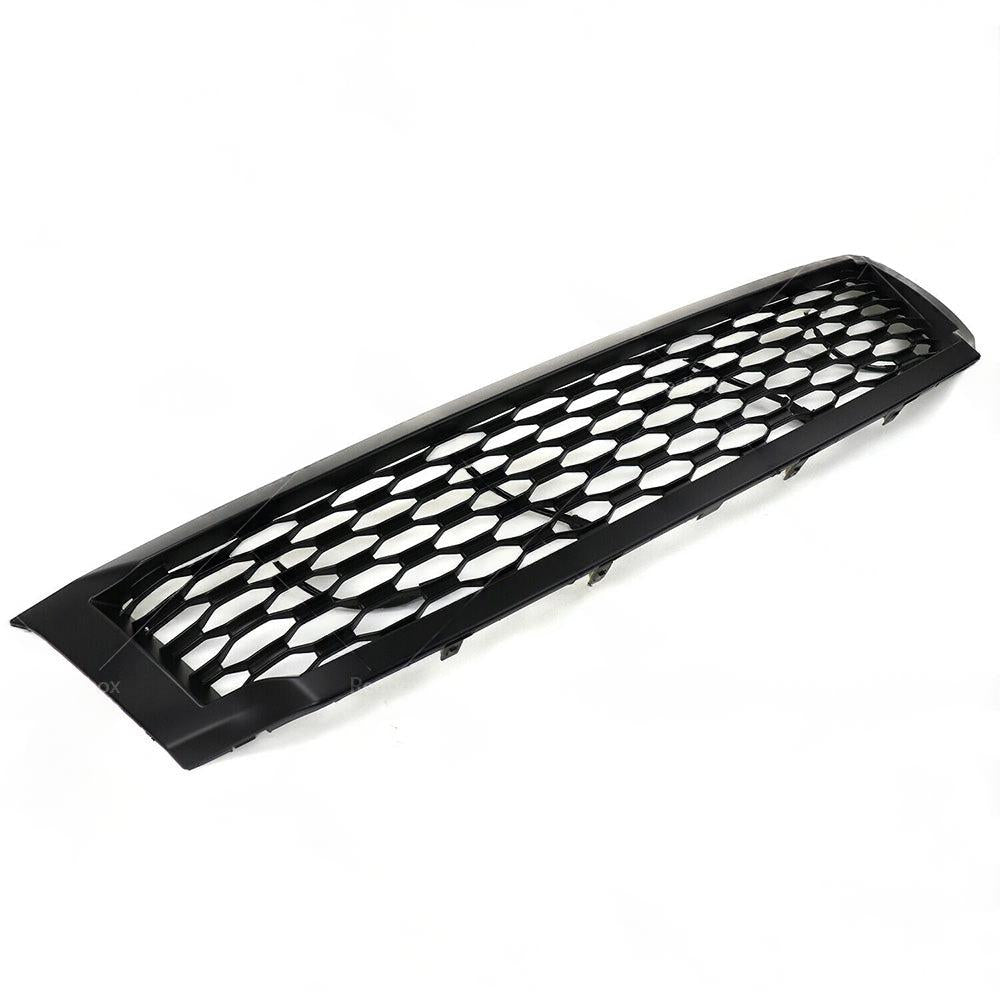 Black Bumper Bar Grille Mesh  and  LED Light Fits for Nissan NAVARA NP300 D23 15-20