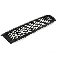 Black Bumper Bar Grille Mesh  and  LED Light Fits for Nissan NAVARA NP300 D23 15-20