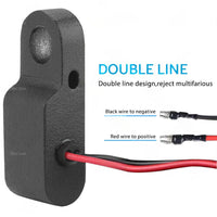 2x Mini LED Motorcycle Turn Signal Indicators Suitable For Amber Blinker Light ¡§C Black 3LED