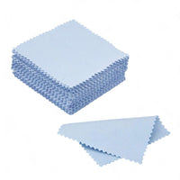 250PCS Jewelry Cleaning Cloth Wrapped For Silver Gold Brass Coin Ring