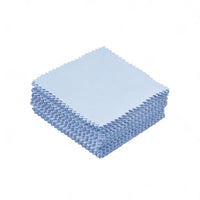 250PCS Jewelry Cleaning Cloth Wrapped For Silver Gold Brass Coin Ring