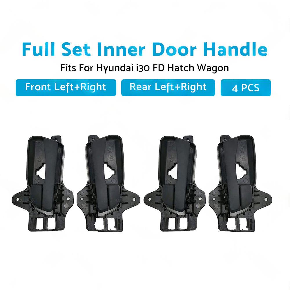 4X Front Rear Left Right Inner Door Handle For Hyundai i30 FD Hatch Wagon 07-12