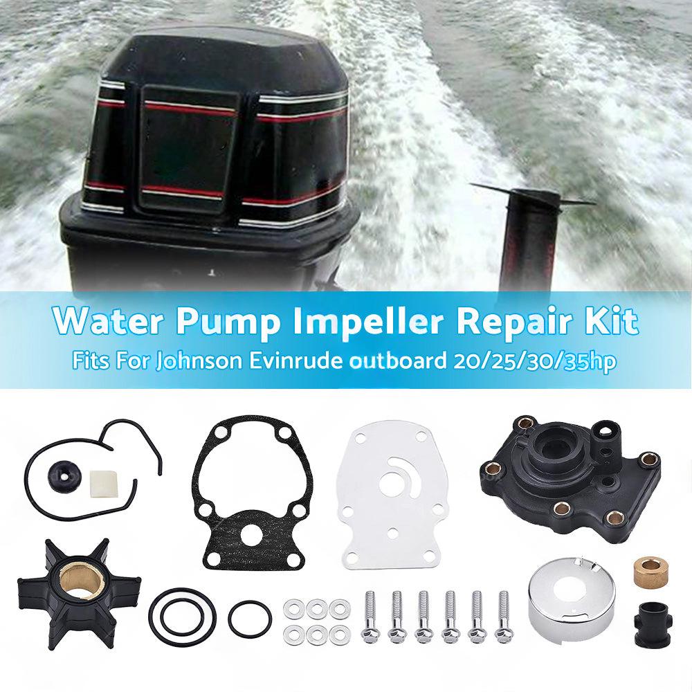 Water Pump Impeller Kit For 20hp 25hp 30hp 35hp Johnson Evinrude outboard 393630