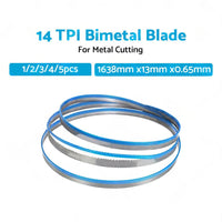 BI METAL BIMETAL BAND SAW BANDSAW BLADE 1638mm x13mm x 14 TPI FOR METAL CUTTING