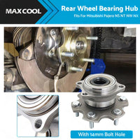 Rear Wheel Bearing Hub Fit For Mitsubishi Pajero NS NT NW NX with 14mm Bolt Hole