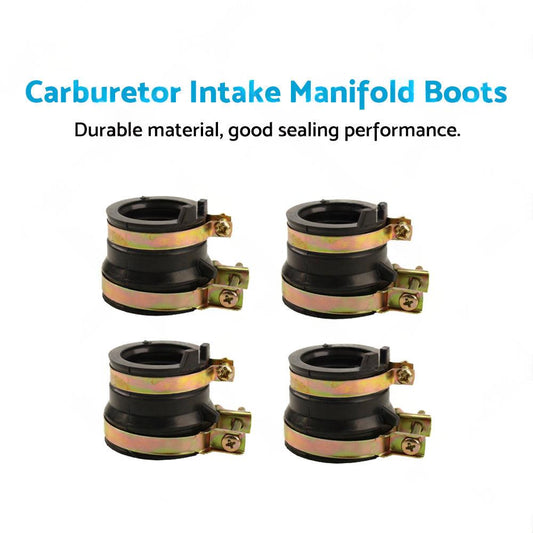 4x Carburetor Intake Manifold Boots For Honda CBR250 MC22 MC19 CB400 NC31