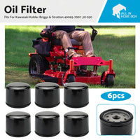 6x Oil Filter for Kawasaki Kohler Briggs  and  Stratton 49065-7007 , 28 050